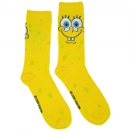 SpongeBob SquarePants 2-Pack Crew Socks