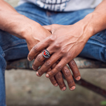 Venom Symbiote Ring