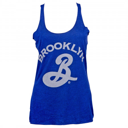 Brooklyn Brewery Women's Navy Blue Racerback Tank Top