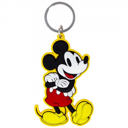 Mickey Mouse Arms Folded Laser Cut Keychain