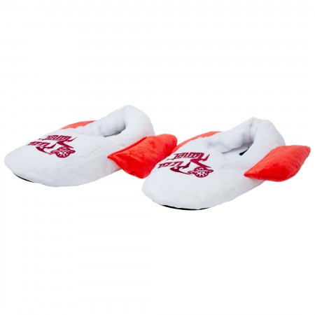 Toy Story Pizza Planet White Slippers