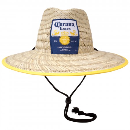 Corona Extra Straw Lifeguard Beach Hat