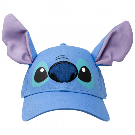 Lilo And Stitch Blue Disney Character Adjustable Strapback Hat