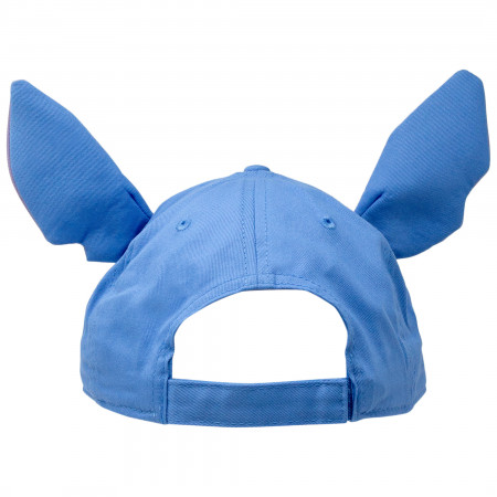 Lilo And Stitch Blue Disney Character Adjustable Strapback Hat