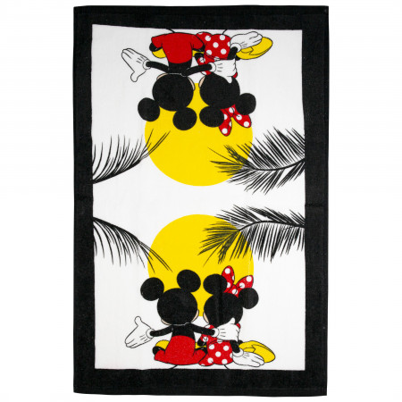 Mickey And Minnie Mouse Sunset 3-Piece Kitchen Towel Set