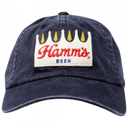 Hamm's Underside Brim Bear Strapback Hat