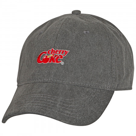 Cherry Coke Gray Dad Hat
