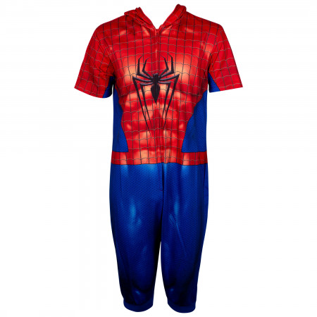 Spider-Man Cropped Union Suit