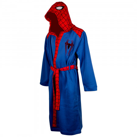 Spider-Man Men's Fleece Bathrobe