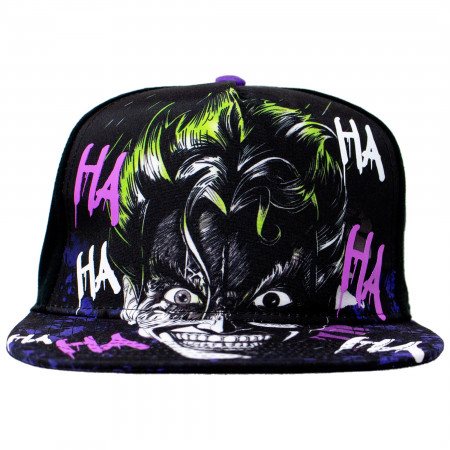 The Joker Adjustable Snapback HaHa Hat