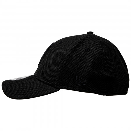 Iron Man Black on Black New Era 39Thirty Flex Fitted Hat