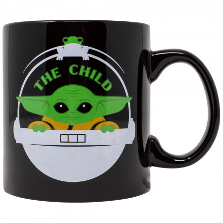 Star Wars The Mandalorian The Child and Frog 20 Ounce Ceramic Mug