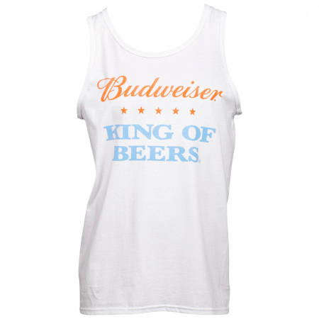 Budweiser King Of Beers Off-White Tank Top