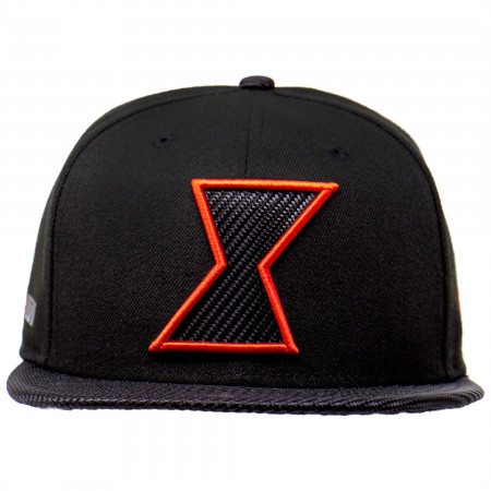 Black Widow Movie Carbon Symbol 9Fifty Adjustable New Era Hat