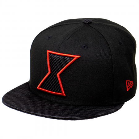 Black Widow Movie Carbon Symbol 9Fifty Adjustable New Era Hat