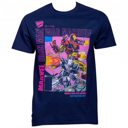 Marvel 80th Iron Man and War Machine T-Shirt