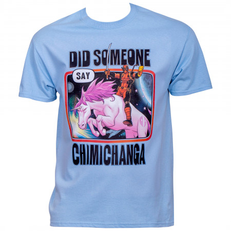 Deadpool Did Some Say Chimichanga T-Shirt