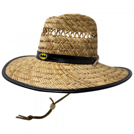 Batman Straw Lifeguard Hat