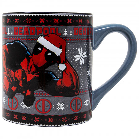 Deadpool Holiday Lounge 14 oz. Mug