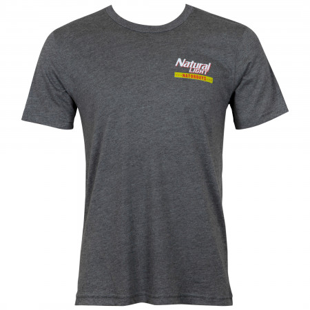 Natty Naturdays Grey Natural Light Men's Tee Shirt