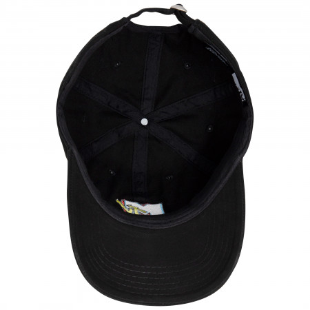 MTV Classic Logo Black Strapback Hat