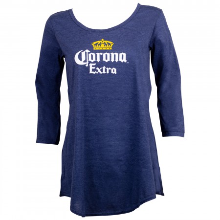 Corona Classic Logo Long Sleeve Women's Shirt