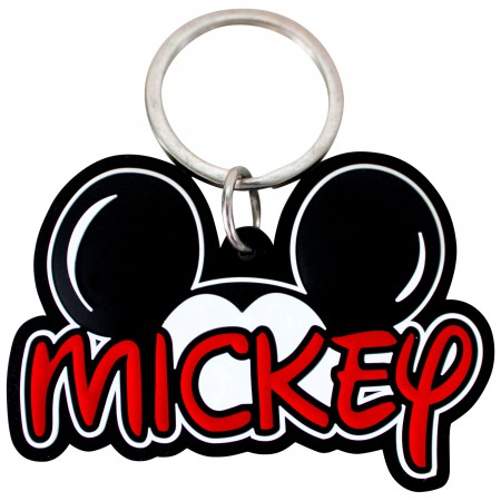 Mickey Mouse Ears Laser Cut Keychain