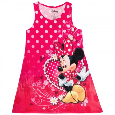 Minnie Mouse Youth Sized Tank Dress