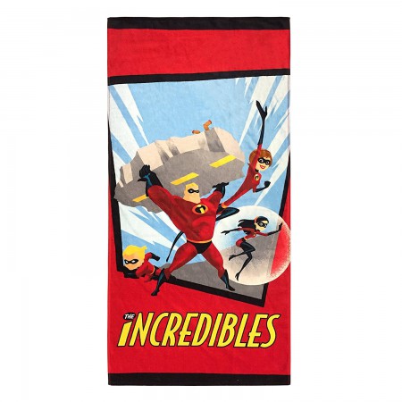 The Incredibles Beach Towel