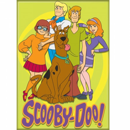 Scooby-Doo Character Team Lineup Magnet