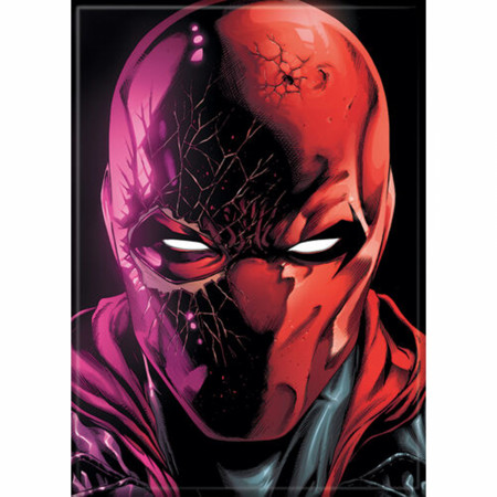 DC Comics Red Hood Cracked Magnet