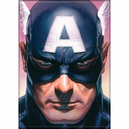 Marvel Comics Avengers Captain America Character Portrait Magnet