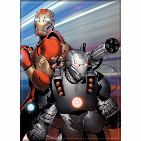 Marvel Comics Ultimate Iron Man & War Machine Characters Magnet
