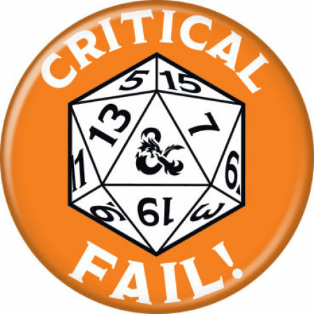 Dungeons & Dragons Critical Fail Button