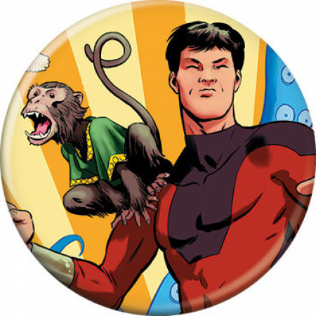Marvel Comics Master of Kung Fu (2017) Shang-Chi Character Button