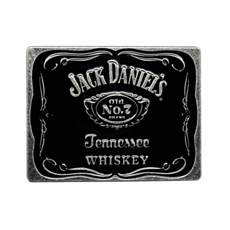 Jack Daniels No. 7 Classic Black Belt Buckle