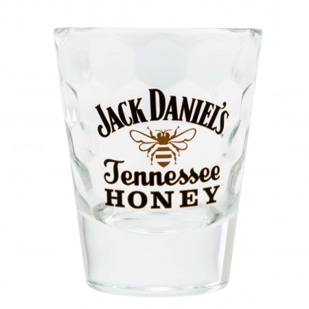 Jack Daniels Textured Tennessee Honey Shot Glass
