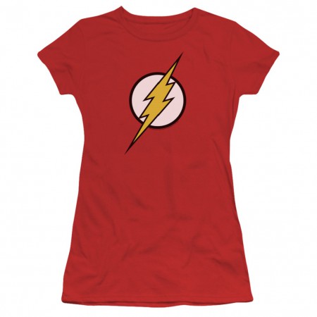 The Flash Classic Logo Women's Red T-Shirt
