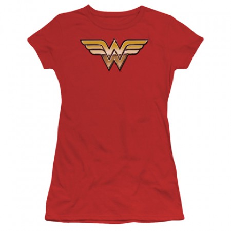Wonder Woman 3D Logo Women's Tshirt