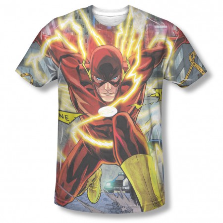 The Flash Police Line Sublimation T-Shirt