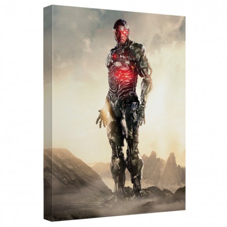 Justice League Cyborg 16x20 Canvas Print