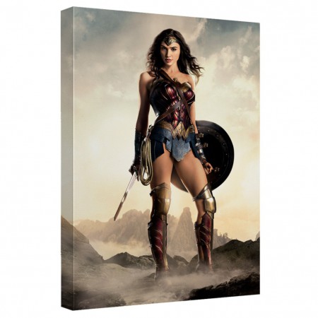 Justice League Wonder Woman 16x20 Canvas Print