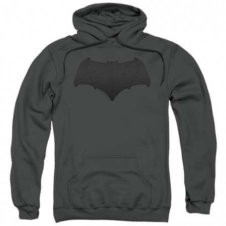 Justice League Batman Logo Grey Hoodie
