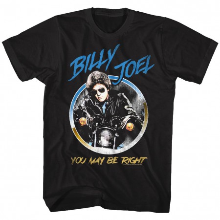 Billy Joel You May Be Right Circle Tshirt