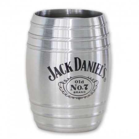 Jack Daniel's Old No. 7 Logo Barrel Shaped Shot Glasses