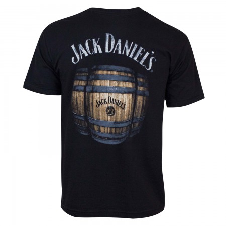 Jack Daniels Men's Black Barrel T-Shirt