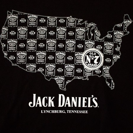 Jack Daniel's Made In The USA Black T-Shirt