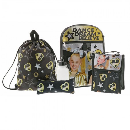 Jojo Siwa 5-Piece Backpack Travel Set
