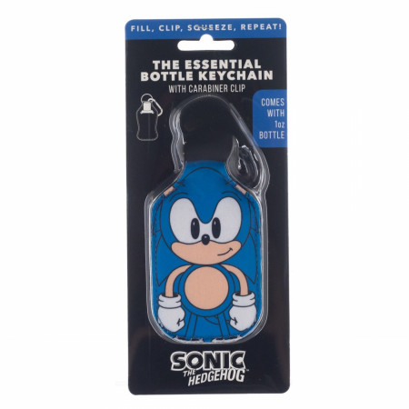 Sonic The Hedgehog Nintendo Character Neoprene Bottle Keychain