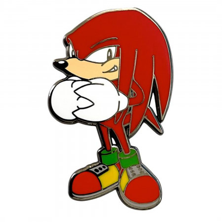 Sonic The Hedgehog Knuckles the Echidna Enamel Pin